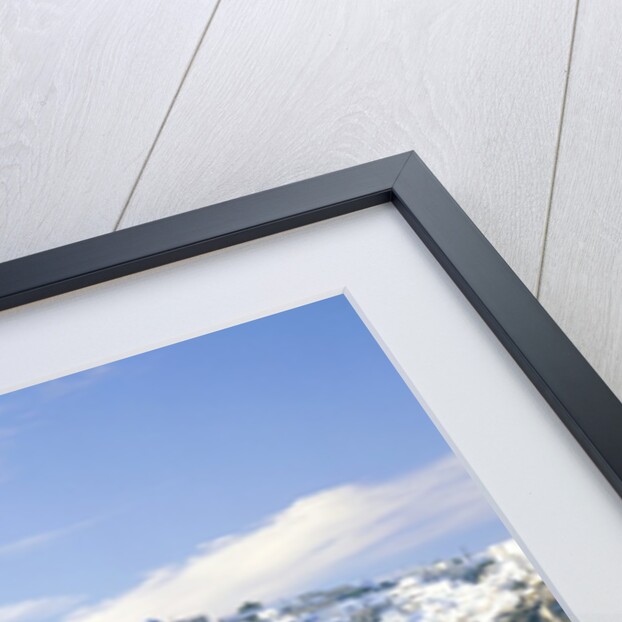 Church and town view, Cyclades, Santorin, Greece by Anonymous