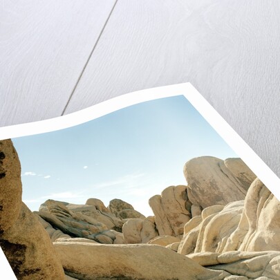 Stones, Joshua Tree National Park in southern california by Anonymous