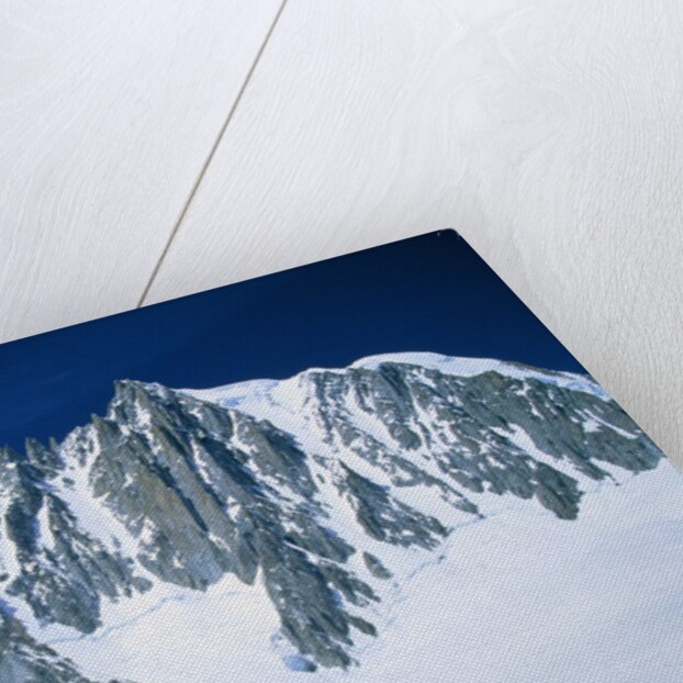 Montblanc, glacier covered with snow, France, Chamonix by Anonymous