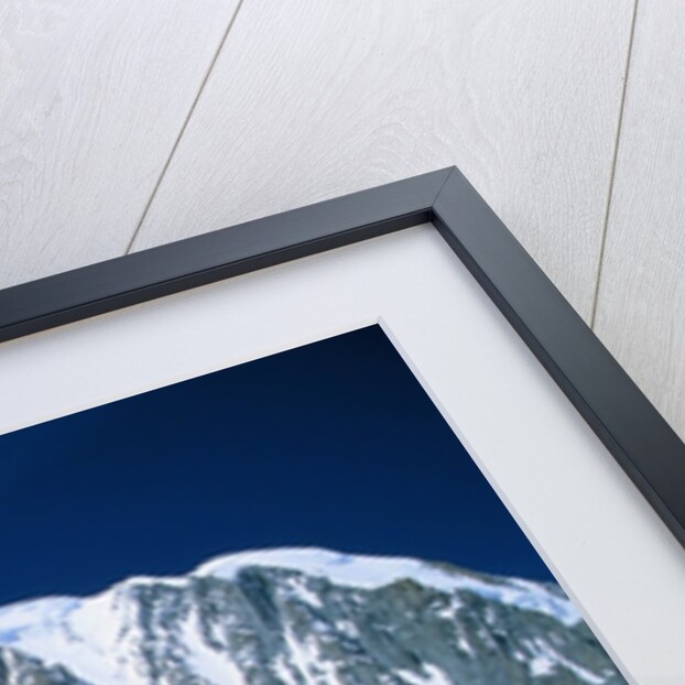 Montblanc, glacier covered with snow, France, Chamonix by Anonymous