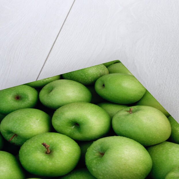 Green apples by Anonymous