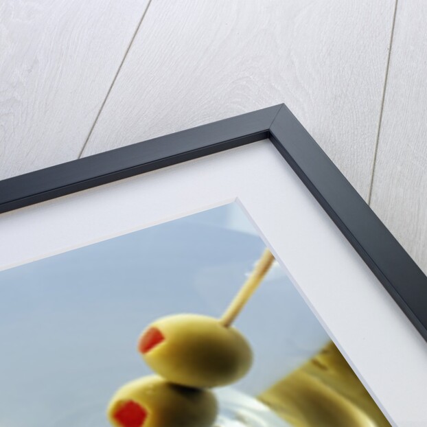 Martini with Olives by Anonymous