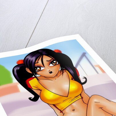 Anime Skate Beauty by Anonymous