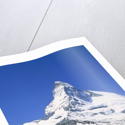 Matterhorn, with snow covered peak, Switzerland, Zermatt by Anonymous