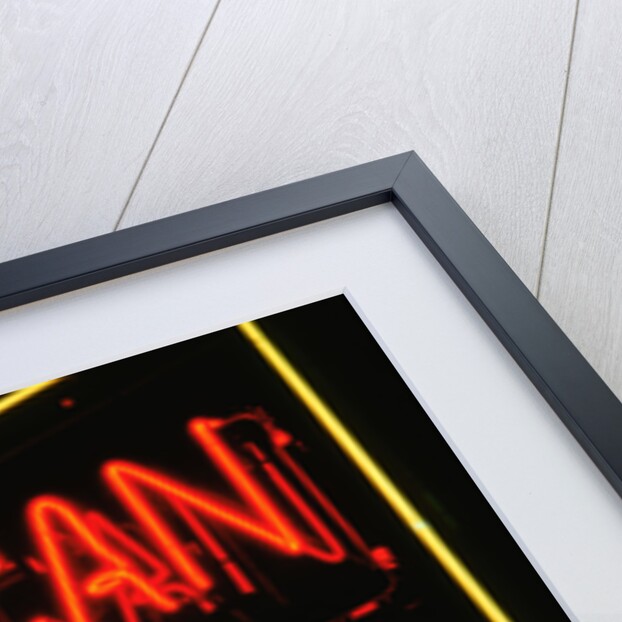 Mexican restaurant neon writing by Anonymous