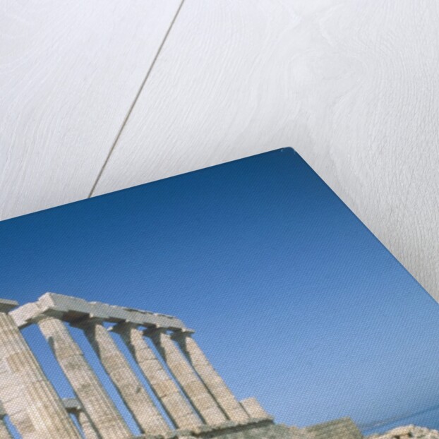 Poseidon Temple in the Sounion National Park, Greece, Attica by Anonymous