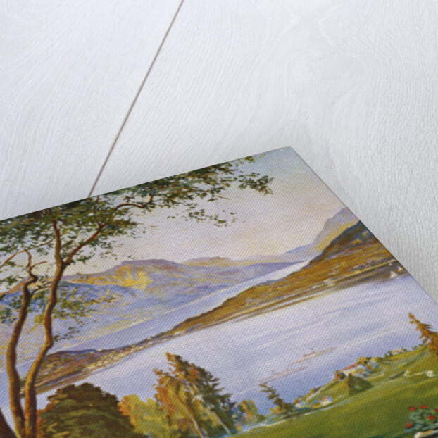 Lago di Como Poster by Elio Ximenes