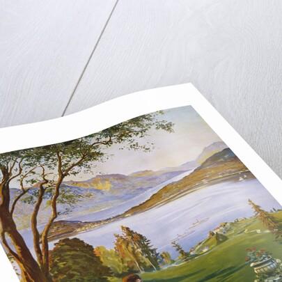 Lago di Como Poster by Elio Ximenes