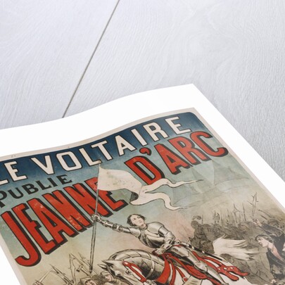 Jeanne d'Arc Poster by E. Mas