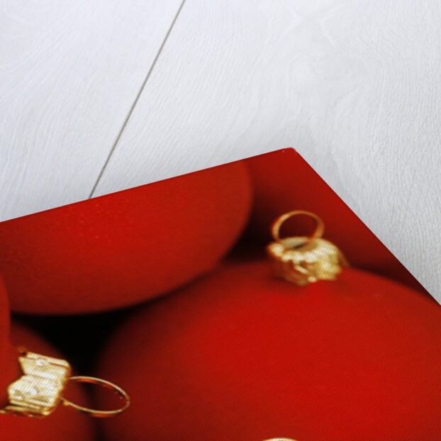 Christmas baubles by Anonymous