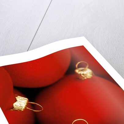 Christmas baubles by Anonymous
