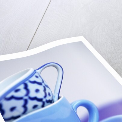 Coffee cups and saucers by Anonymous