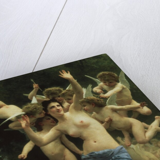 Invading Cupid's Realm by William Adolphe Bouguereau