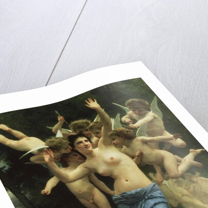 Invading Cupid's Realm by William Adolphe Bouguereau