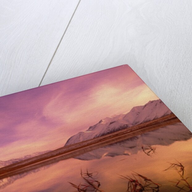 Brooks Range Reflecting in Pond, Alaska by Anonymous