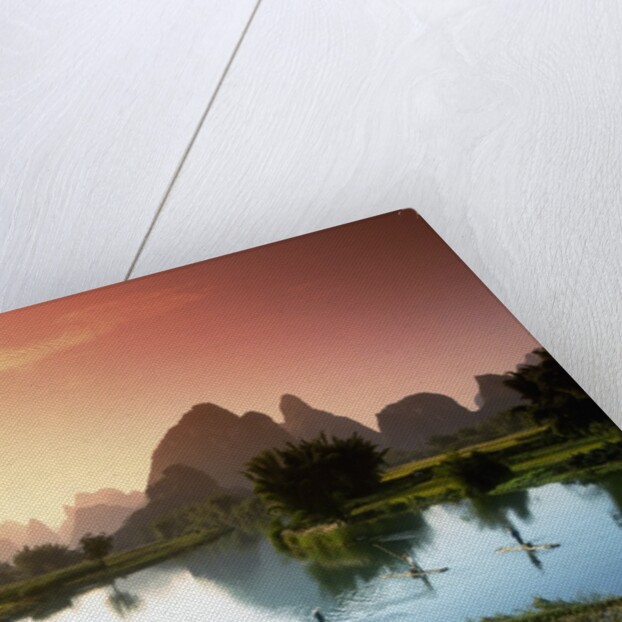 Fishing on the Li River by Anonymous