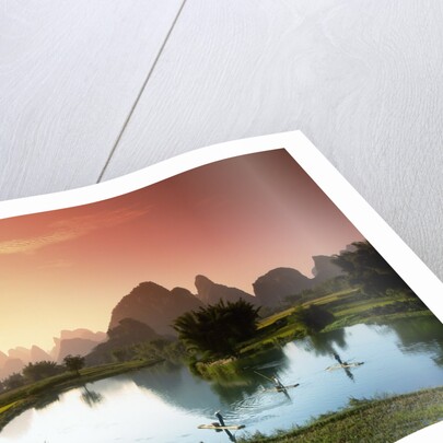 Fishing on the Li River by Anonymous
