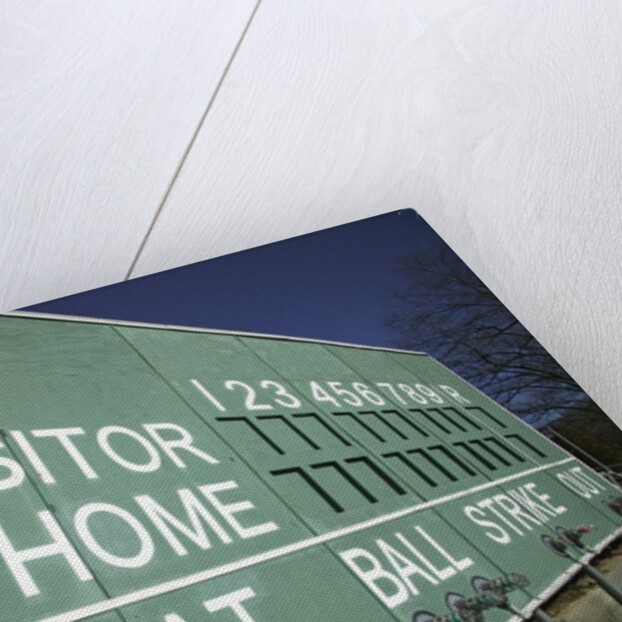 Baseball Scoreboard by Anonymous