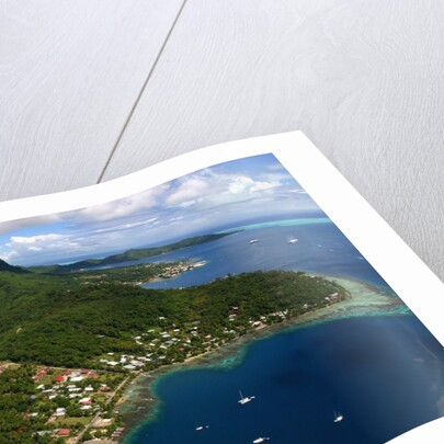 Village on Bora-Bora by Anonymous