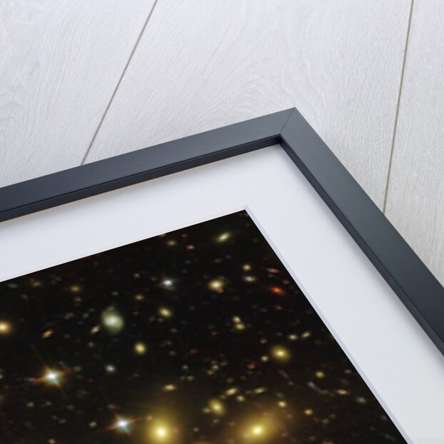 Gravitational Lens of a Galaxy Cluster by Anonymous