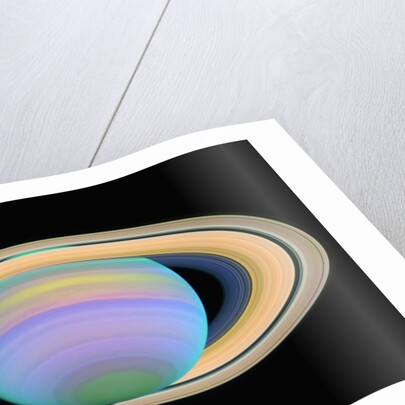 Saturn in Ultraviolet Light by Anonymous