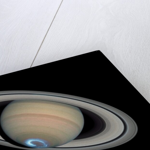 Aurora on Saturn by Anonymous