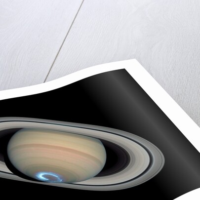Aurora on Saturn by Anonymous