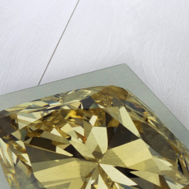 The Golden Hue Diamond by Anonymous