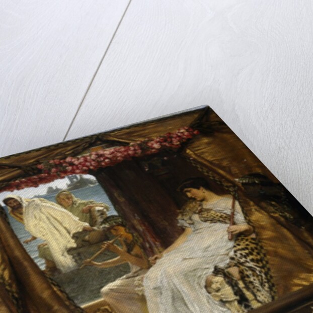 The Meeting of Anthony and Cleopatra, 41 B.C. by Lawrence Alma-Tadema