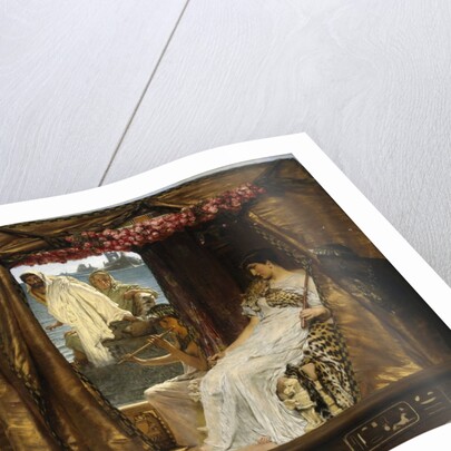 The Meeting of Anthony and Cleopatra, 41 B.C. by Lawrence Alma-Tadema