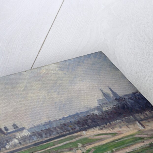The Tuilleries Basin and the Louvre by Camille Pissarro