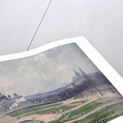 The Tuilleries Basin and the Louvre by Camille Pissarro