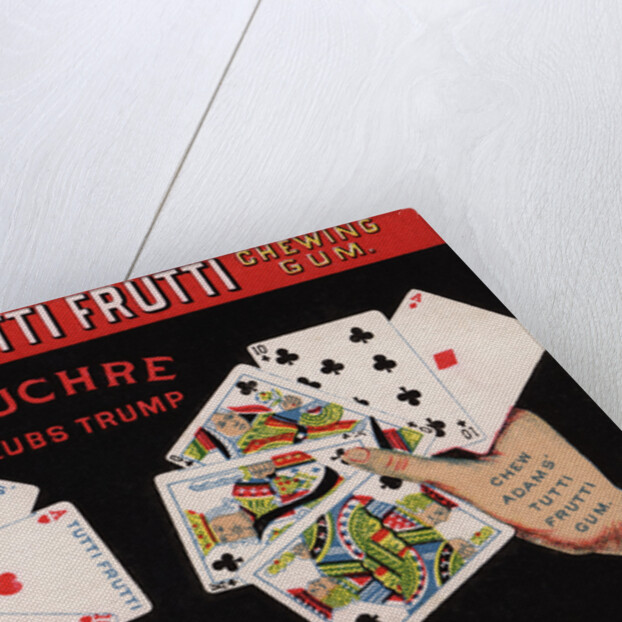 Adams' Tutti Frutti Chewing Gum Trade Card by Anonymous