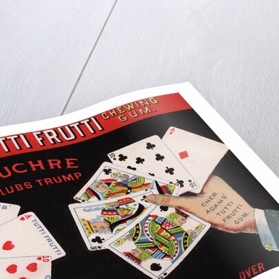 Adams' Tutti Frutti Chewing Gum Trade Card by Anonymous