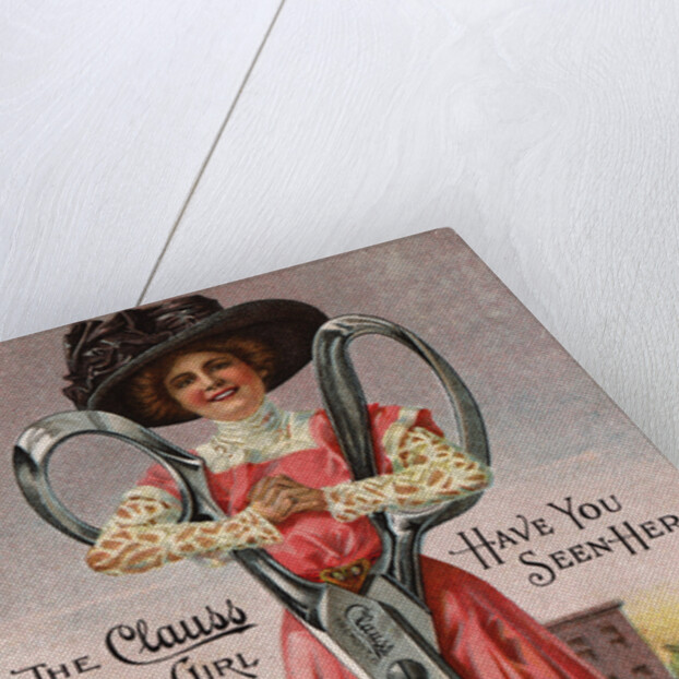 The Clauss Girl Postcard by Anonymous