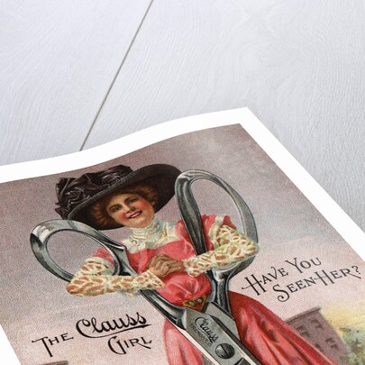 The Clauss Girl Postcard by Anonymous