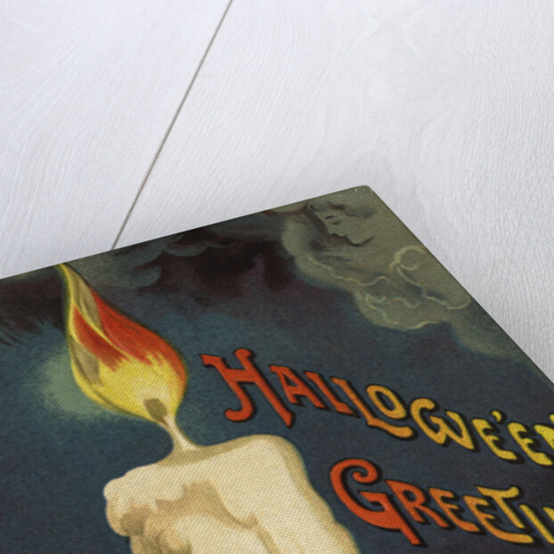 Hallowe'en Greeting Postcard by Ellen H. Clapsaddle