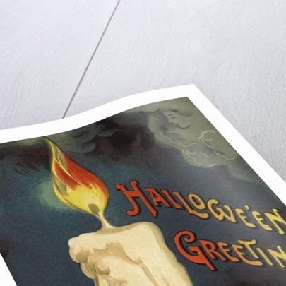 Hallowe'en Greeting Postcard by Ellen H. Clapsaddle