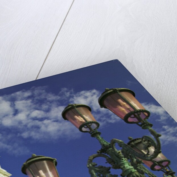 Campanile and Street Lamp by Anonymous