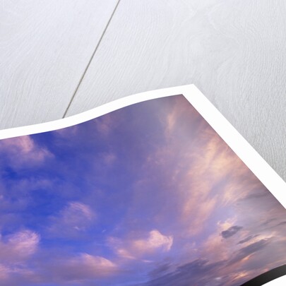 Colorful Clouds at Sunset by Anonymous