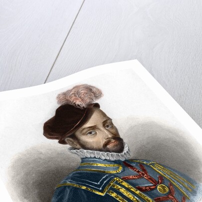 19th-Century Portrait of Charles IX, King of France by Anonymous