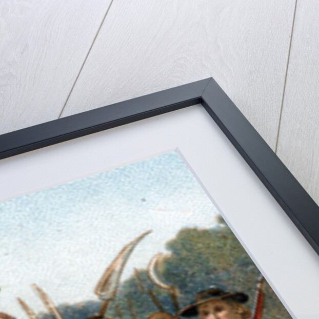 Trade Card of Henri de la Rochejaquelein Leading a Revolt by Anonymous