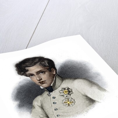 Portrait of Napoleon II, Duke of Reichstadt by Anonymous