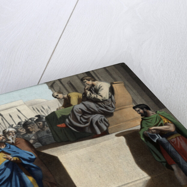 Jesus Christ Before Pilate 19th-Century Print by Anonymous