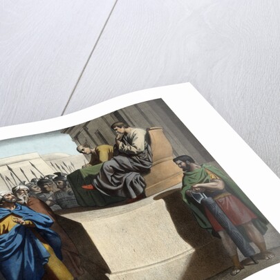 Jesus Christ Before Pilate 19th-Century Print by Anonymous