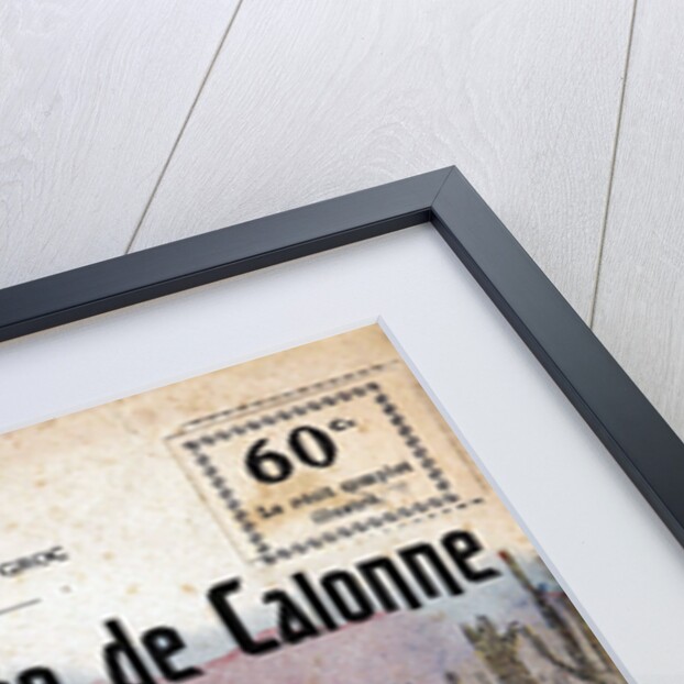 Cover Illustration of The Trench of Calonne by Leon Groc