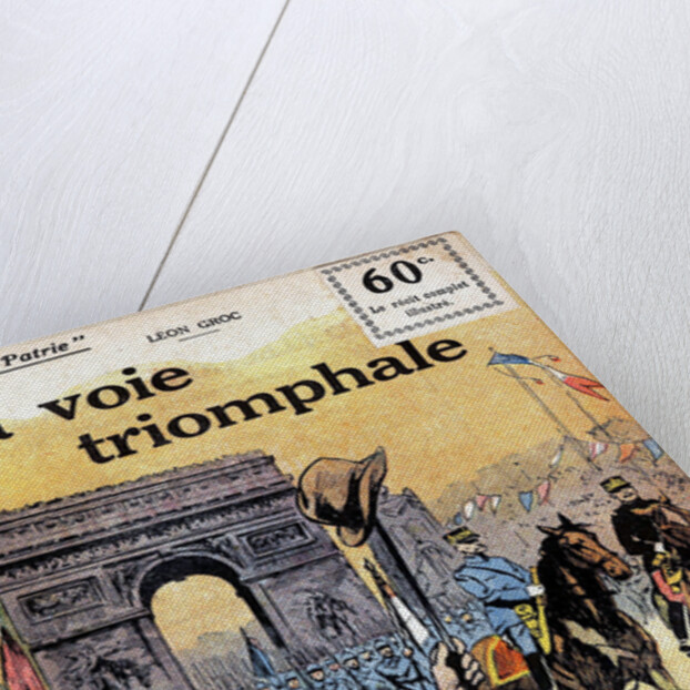 Cover Illustration of The Triumphal Road by Leon Groc
