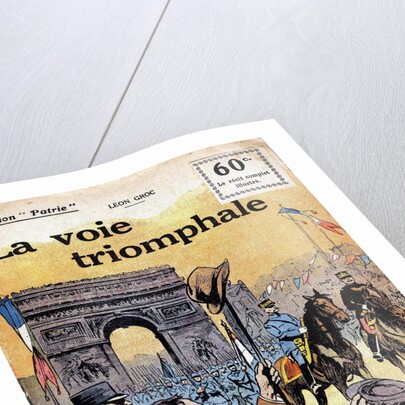 Cover Illustration of The Triumphal Road by Leon Groc