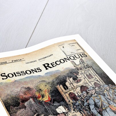 Cover Illustration of Soissons Recaptured by Georges Spitzmuller
