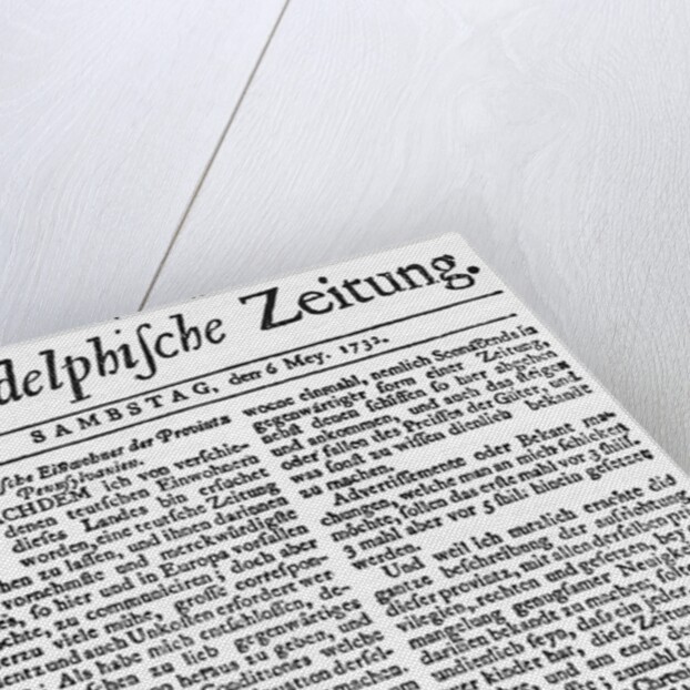 Philadelphische Zeitung by Anonymous